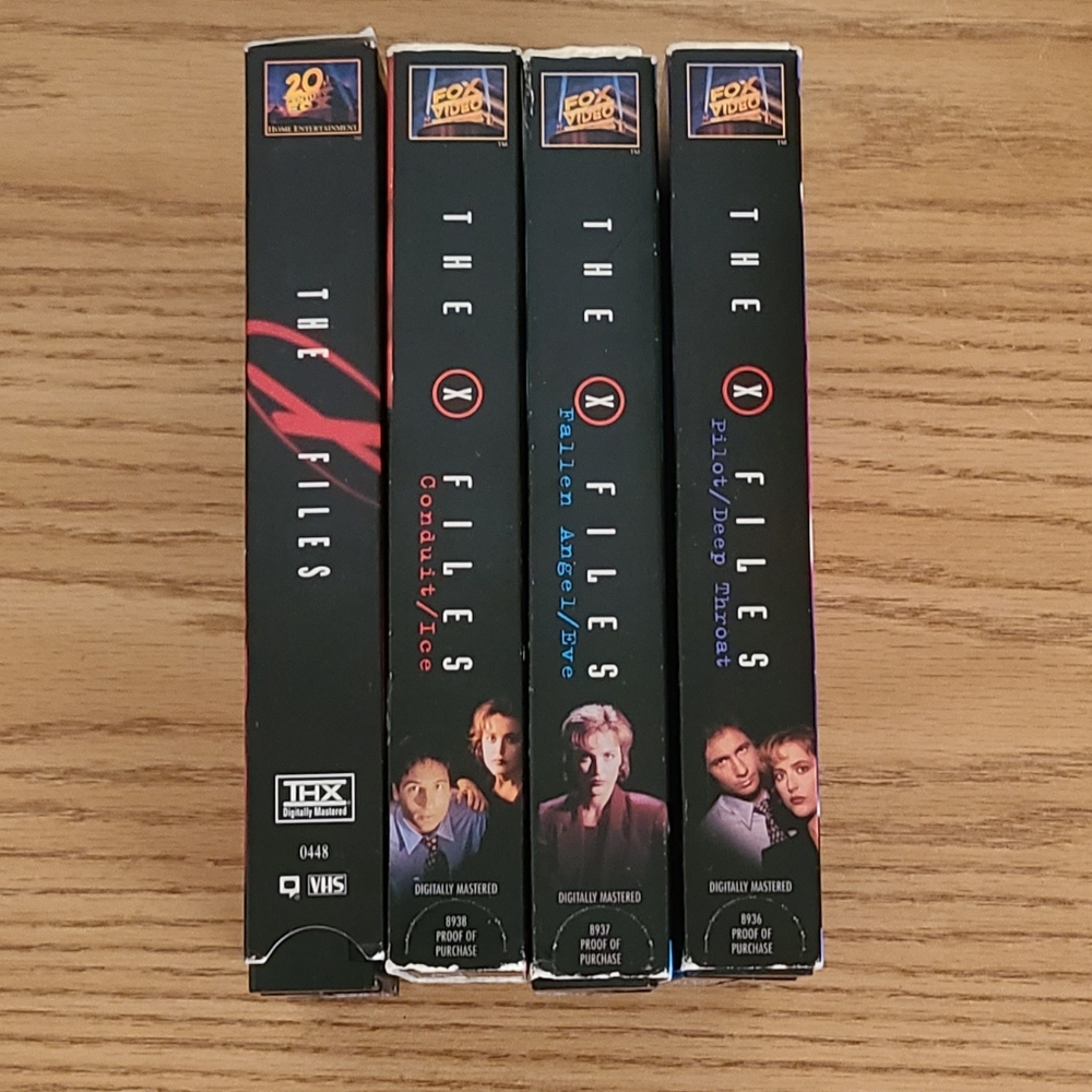 X-FILES VHS Tapes 📼